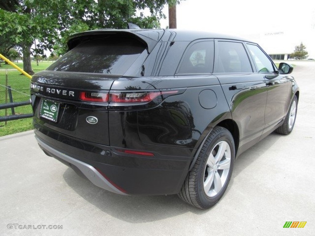 2018 Range Rover Velar S - Santorini Black Metallic / Acorn/Ebony photo #7