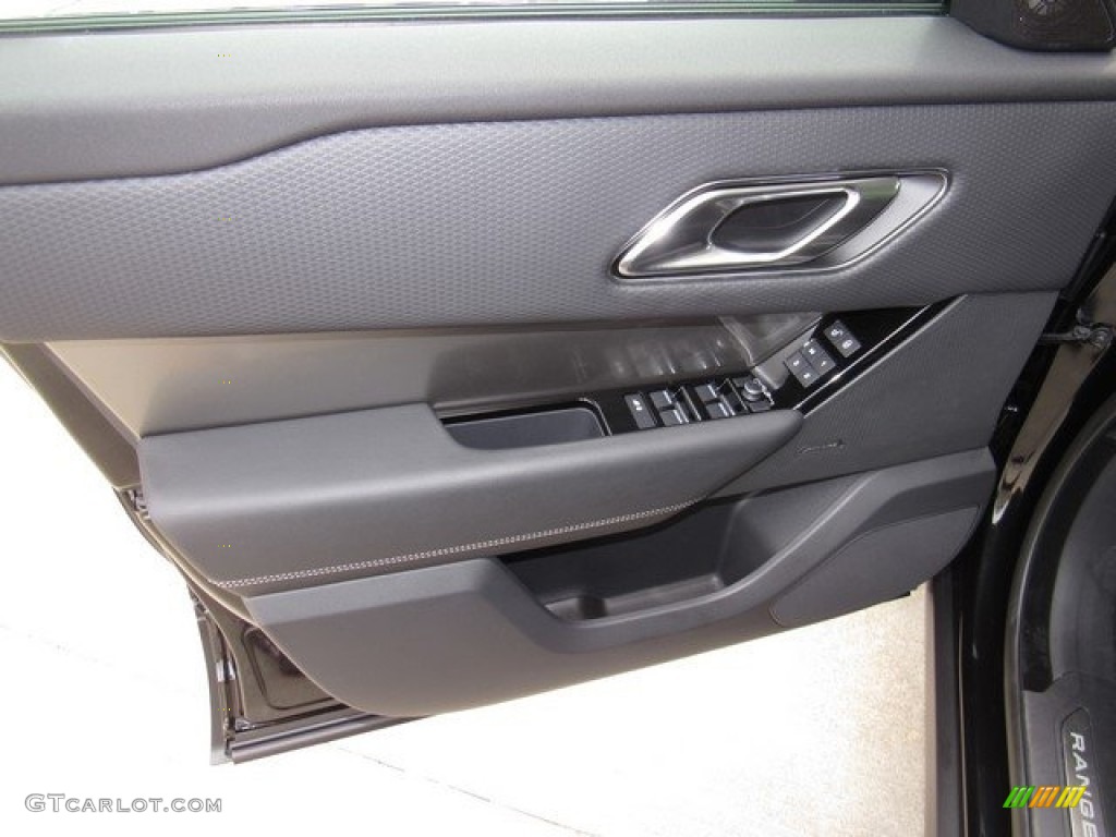 2018 Land Rover Range Rover Velar S Ebony Door Panel Photo #122760191