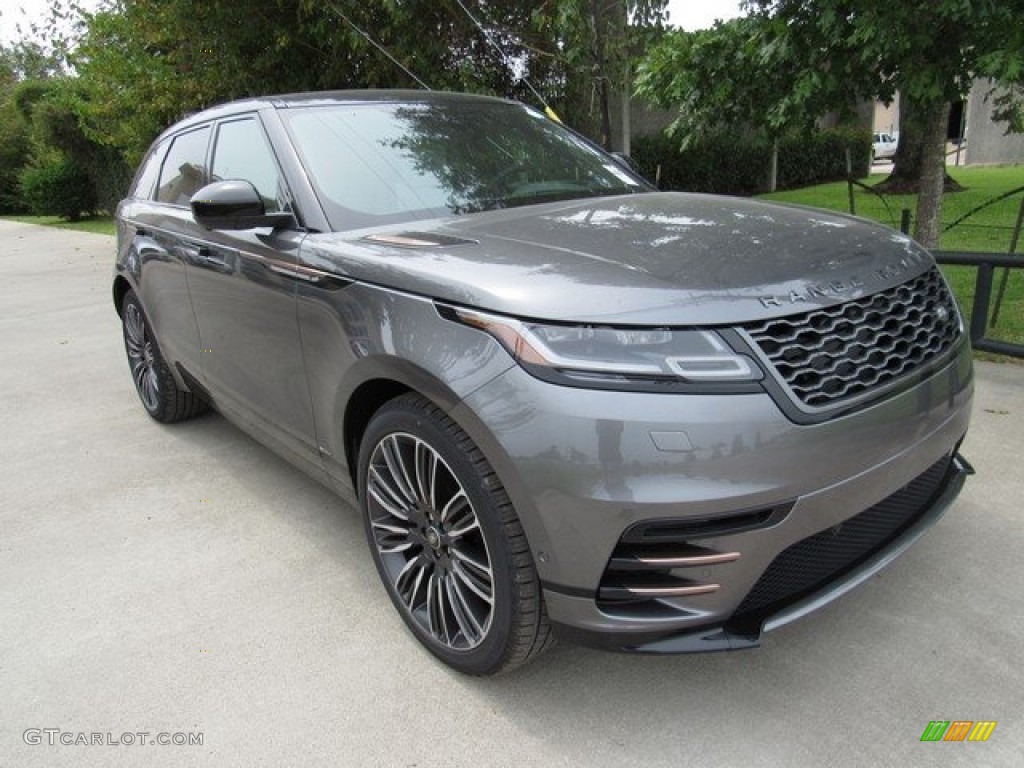 Corris Grey Metallic 2018 Land Rover Range Rover Velar First Edition Exterior Photo #122761514