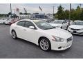 Winter Frost White 2012 Nissan Maxima 3.5 S