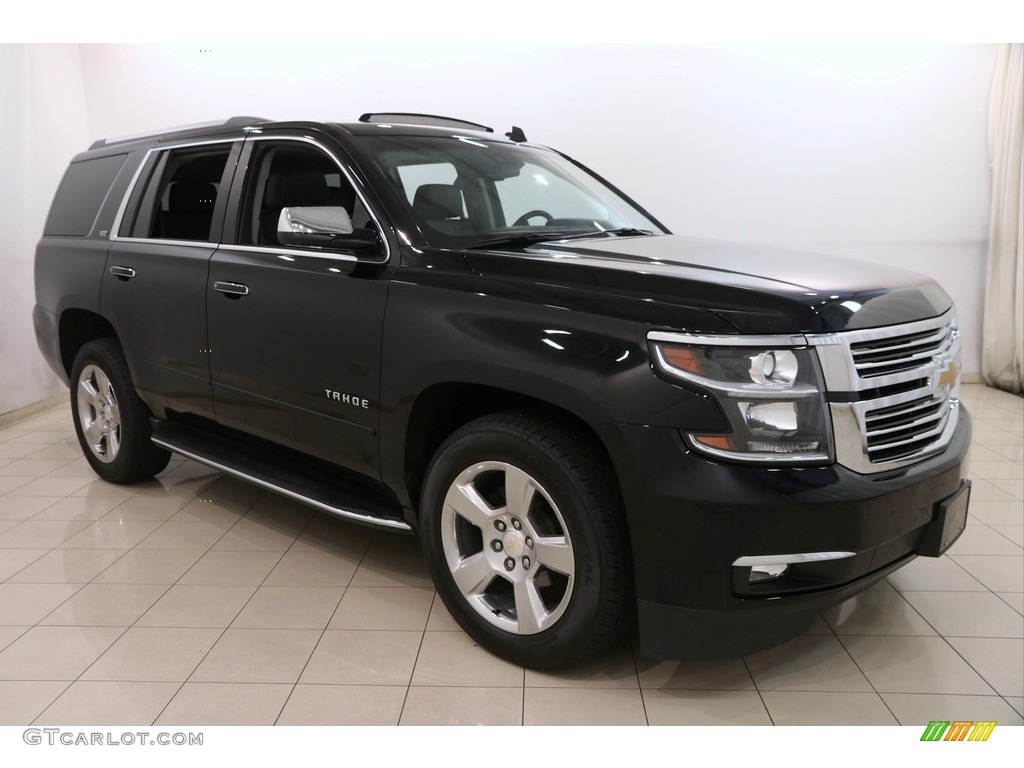 2015 Tahoe LTZ 4WD - Black / Jet Black photo #1