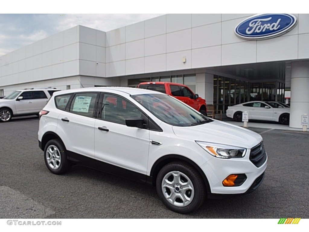 2017 Escape S - Oxford White / Charcoal Black photo #1