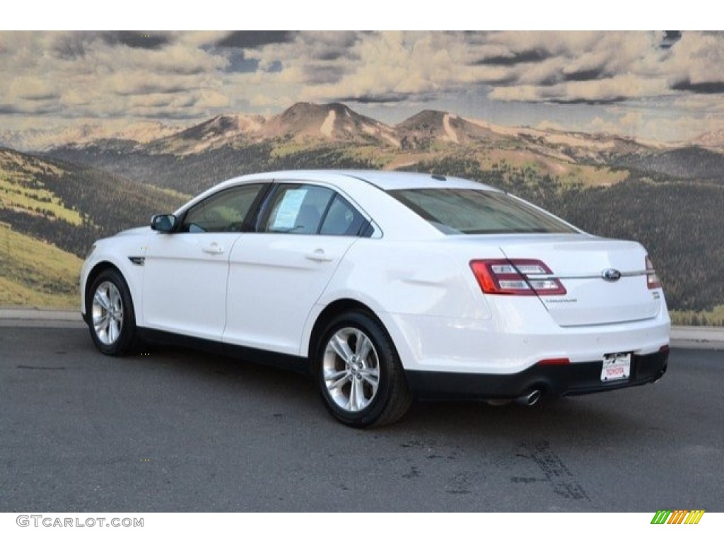 2013 Taurus SEL AWD - Oxford White / Dune photo #7