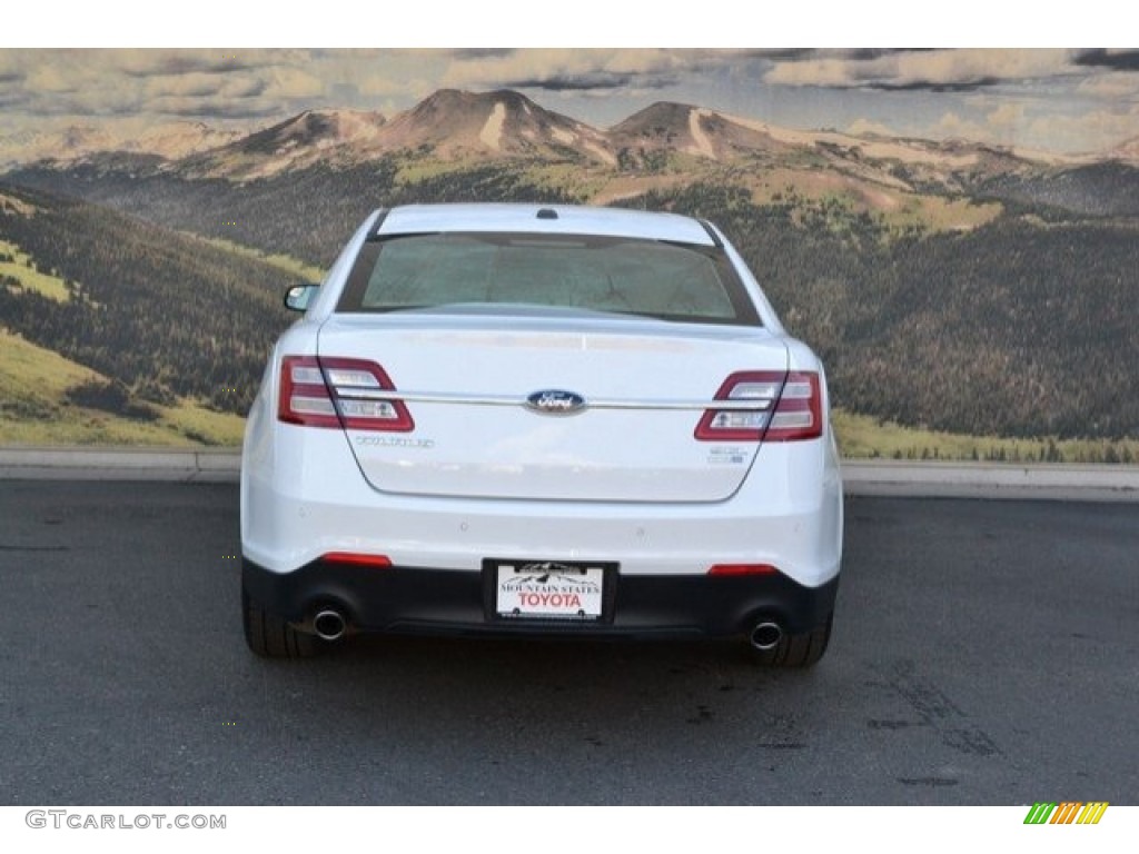 2013 Taurus SEL AWD - Oxford White / Dune photo #9