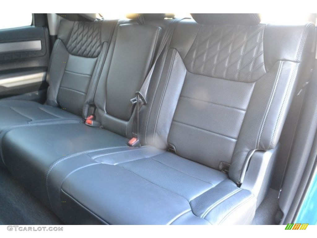 2018 Toyota Tundra Platinum CrewMax 4x4 Rear Seat Photo #122768186