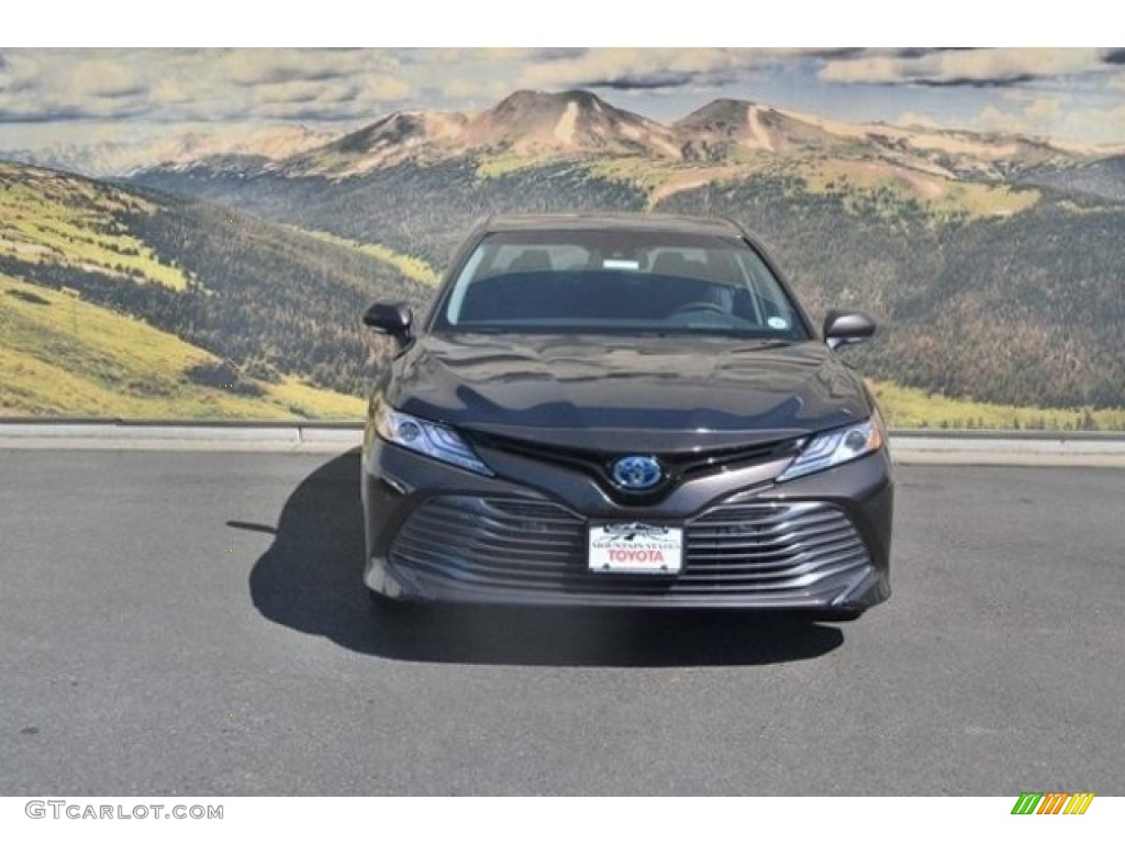 2018 Camry Hybrid XLE - Brownstone / Black photo #2