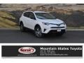 2018 Super White Toyota RAV4 LE AWD  photo #1