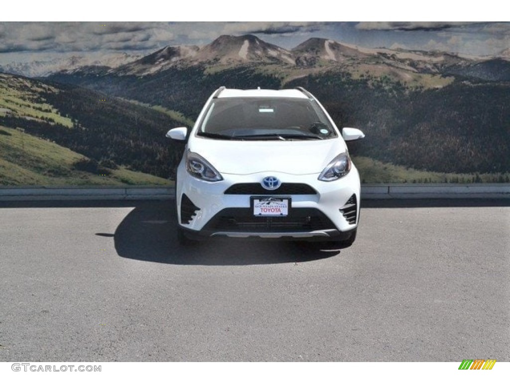 2018 Prius c Two - Moonglow / Gray/Dark Gray Two-Tone photo #2