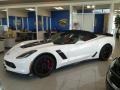 2018 Arctic White Chevrolet Corvette Z06 Convertible  photo #4