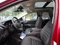 Charcoal Black 2018 Ford Escape Titanium 4WD Interior Color
