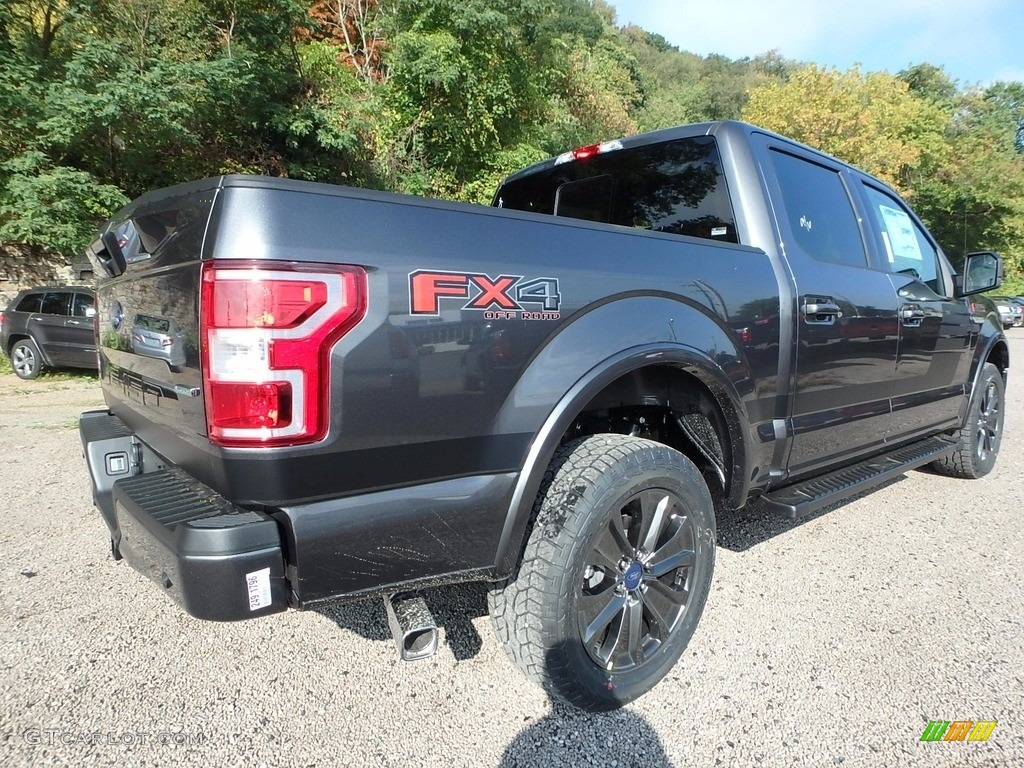 2018 F150 XLT SuperCrew 4x4 - Magnetic / Special Edition Black/Red photo #2