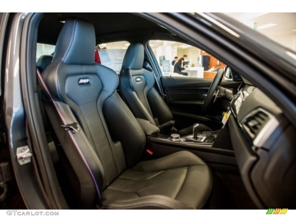 2018 M3 Sedan - Mineral Grey Metallic / Black photo #2