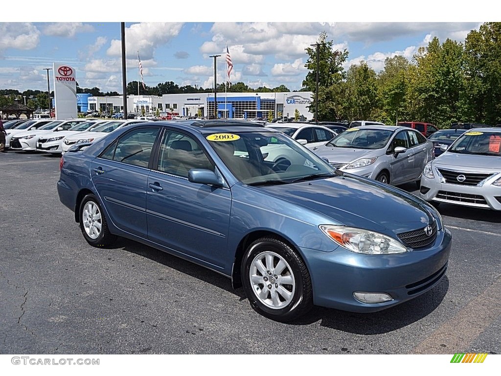 2003 Camry XLE - Stratosphere Mica / Stone photo #1