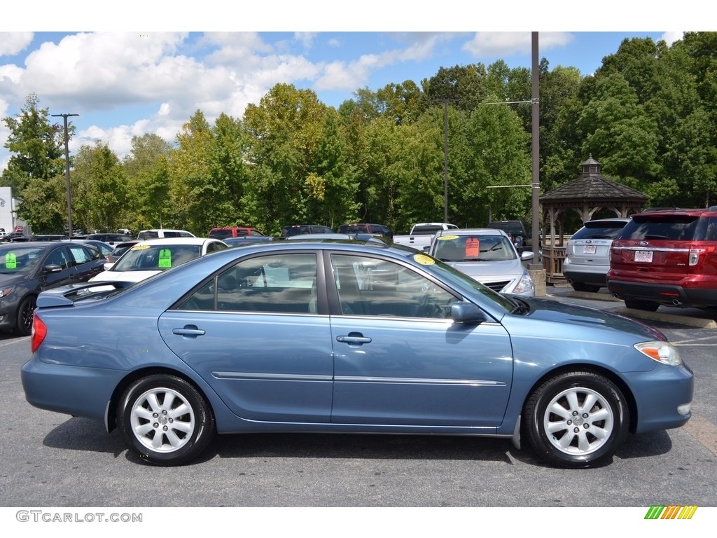 2003 Camry XLE - Stratosphere Mica / Stone photo #2