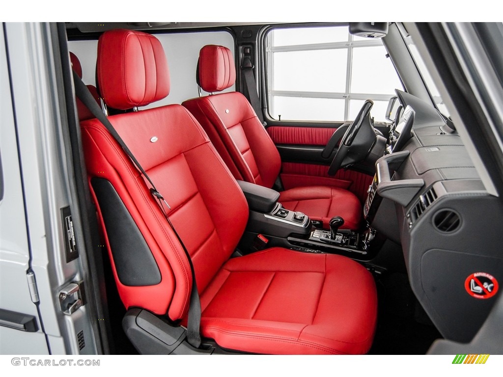 designo Classic Red Interior 2017 Mercedes-Benz G 550 Photo #122775374