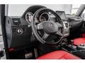 2017 Mercedes-Benz G designo Classic Red Interior Dashboard Photo