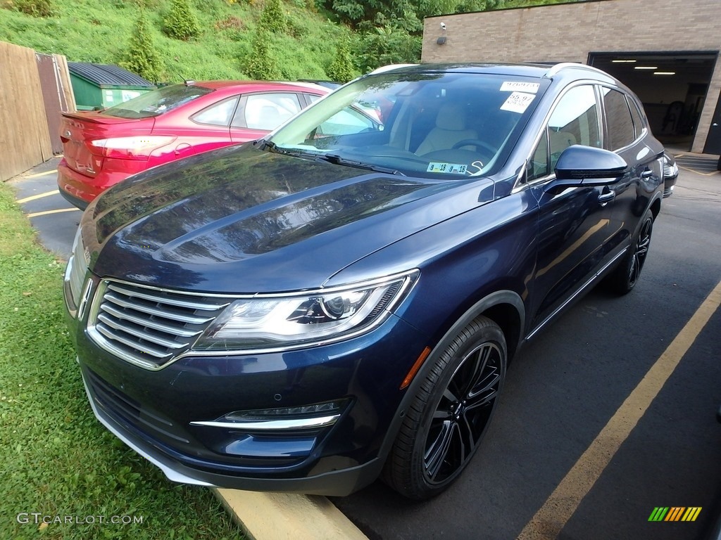 Midnight Sapphire 2017 Lincoln MKC Reserve AWD Exterior Photo #122776484