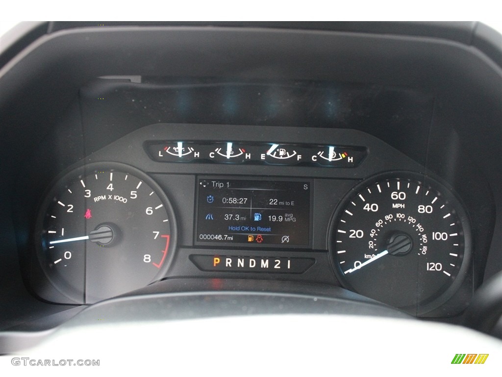 2018 Ford F150 XL Regular Cab Gauges Photo #122777282