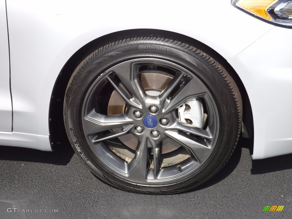 2017 Fusion Sport AWD - Ingot Silver / Dark Earth Grey photo #3