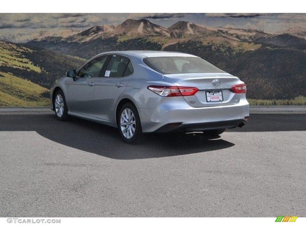 2018 Camry LE - Celestial Silver Metallic / Ash photo #3