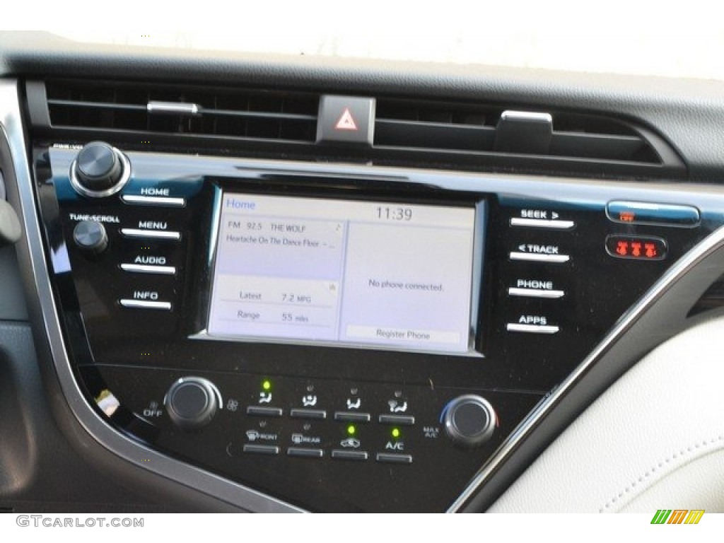 2018 Camry LE - Celestial Silver Metallic / Ash photo #6