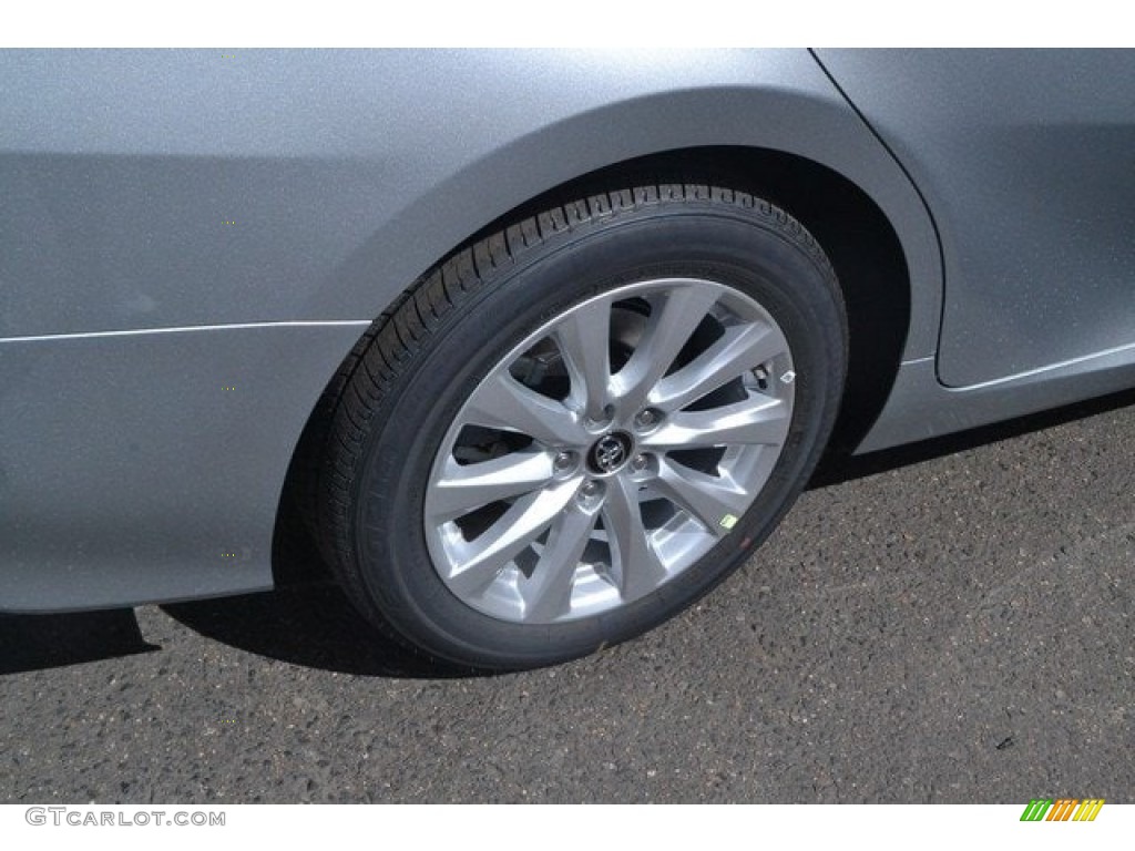 2018 Camry LE - Celestial Silver Metallic / Ash photo #9