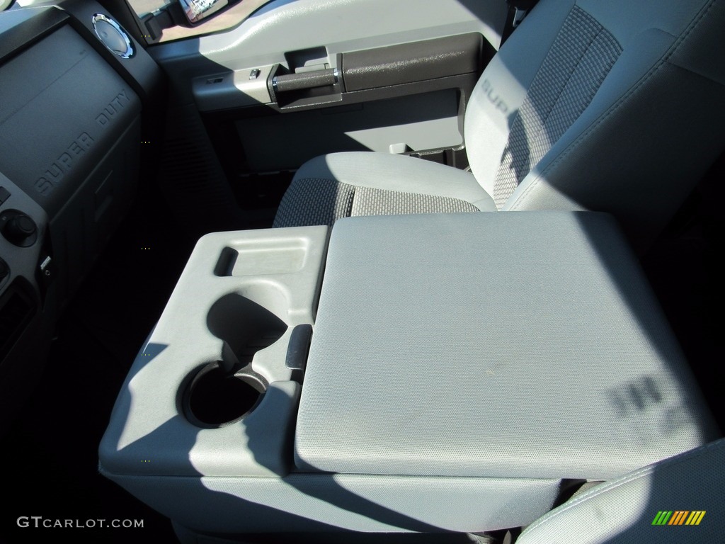 2013 F250 Super Duty XLT Crew Cab 4x4 - Ruby Red Metallic / Steel photo #21