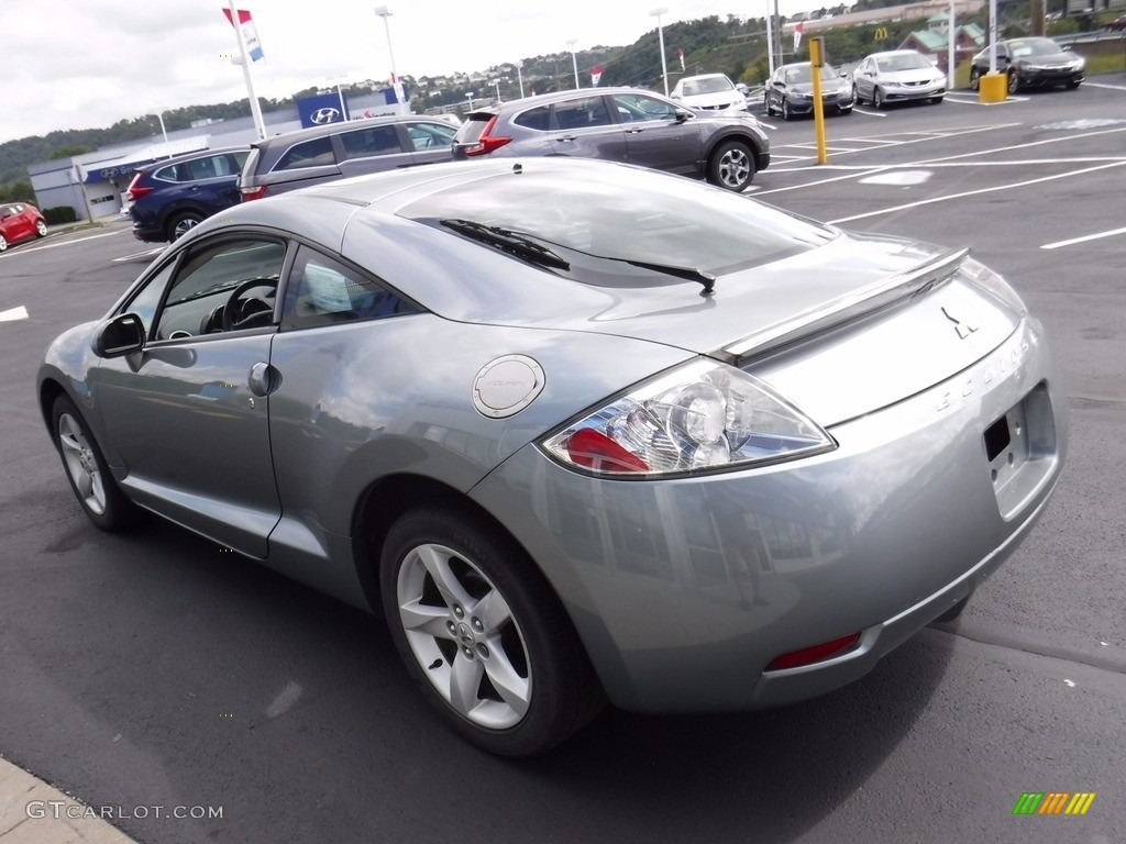 2007 Eclipse GS Coupe - Satin Meisai Gray Pearl / Medium Gray photo #9