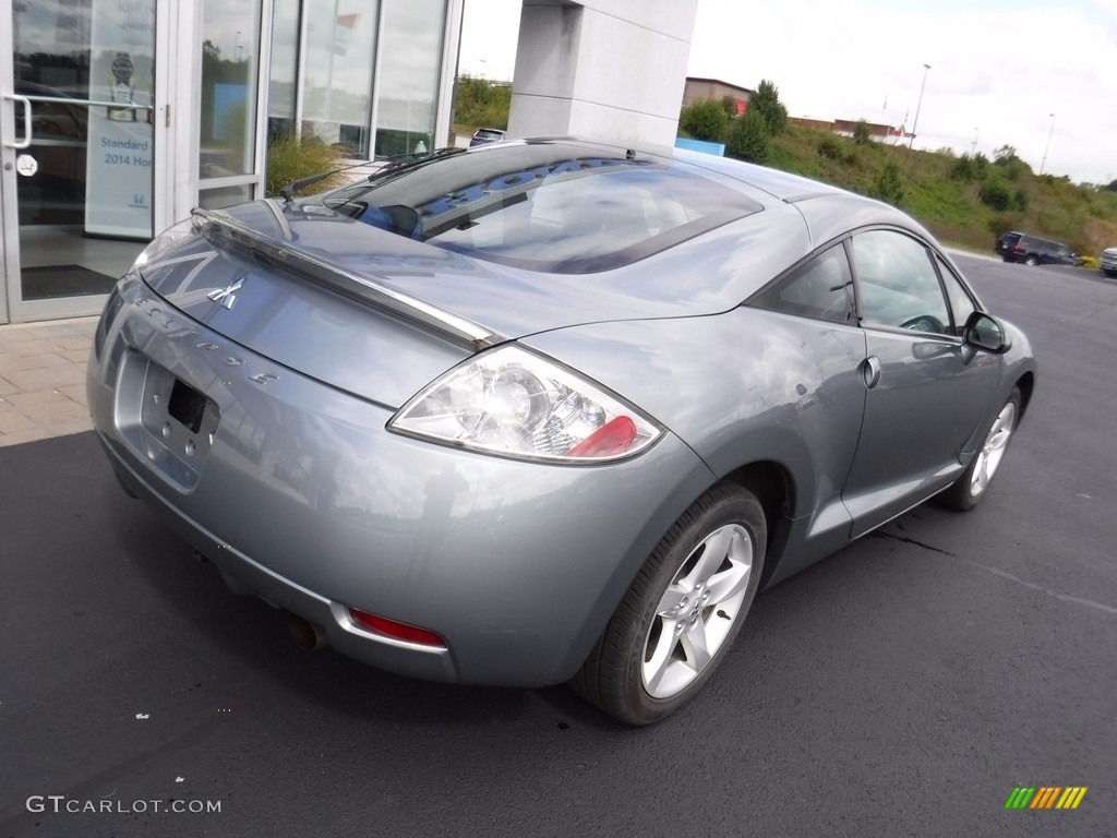 2007 Eclipse GS Coupe - Satin Meisai Gray Pearl / Medium Gray photo #11