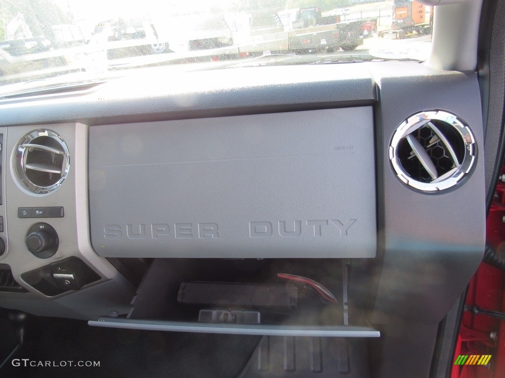 2013 F250 Super Duty XLT Crew Cab 4x4 - Ruby Red Metallic / Steel photo #30