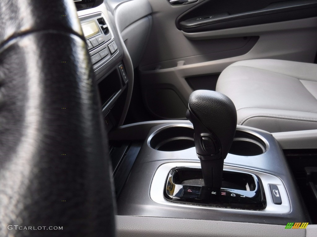 2016 Pilot EX-L AWD - Steel Sapphire Metallic / Gray photo #21
