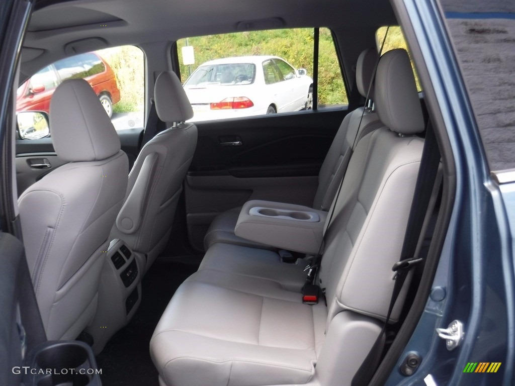 2016 Pilot EX-L AWD - Steel Sapphire Metallic / Gray photo #24