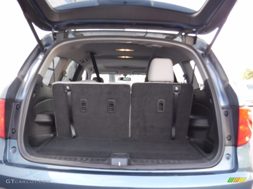 2016 Pilot EX-L AWD - Steel Sapphire Metallic / Gray photo #26