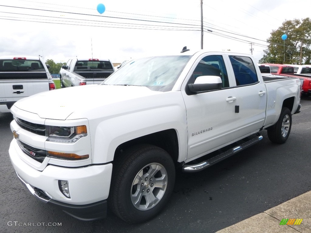 2018 Silverado 1500 LT Crew Cab 4x4 - Summit White / Jet Black photo #6