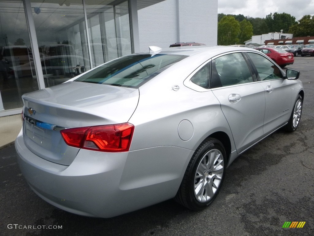 2018 Impala LS - Silver Ice Metallic / Jet Black/Dark Titanium photo #4