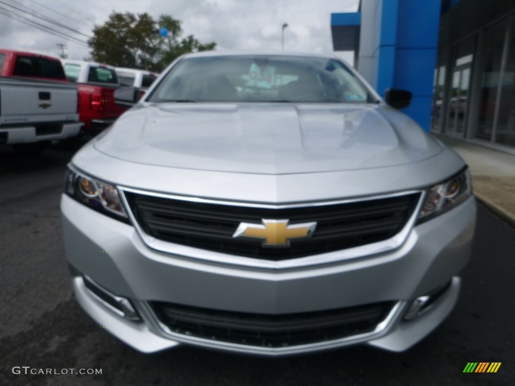 2018 Impala LS - Silver Ice Metallic / Jet Black/Dark Titanium photo #9