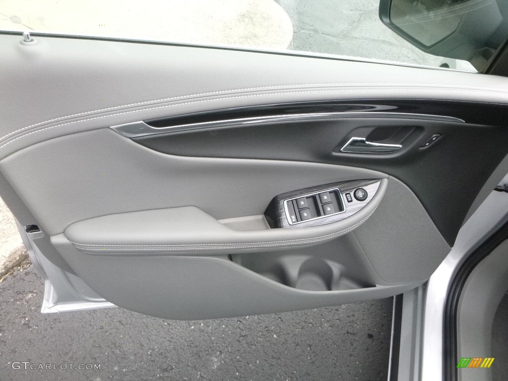 2018 Chevrolet Impala LS Jet Black/Dark Titanium Door Panel Photo #122782238