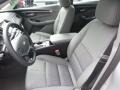 2018 Chevrolet Impala Jet Black/Dark Titanium Interior Front Seat Photo