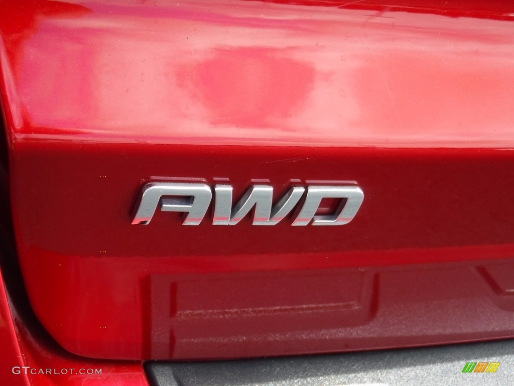 2013 Traverse LT AWD - Crystal Red Tintcoat / Dark Titanium/Light Titanium photo #8