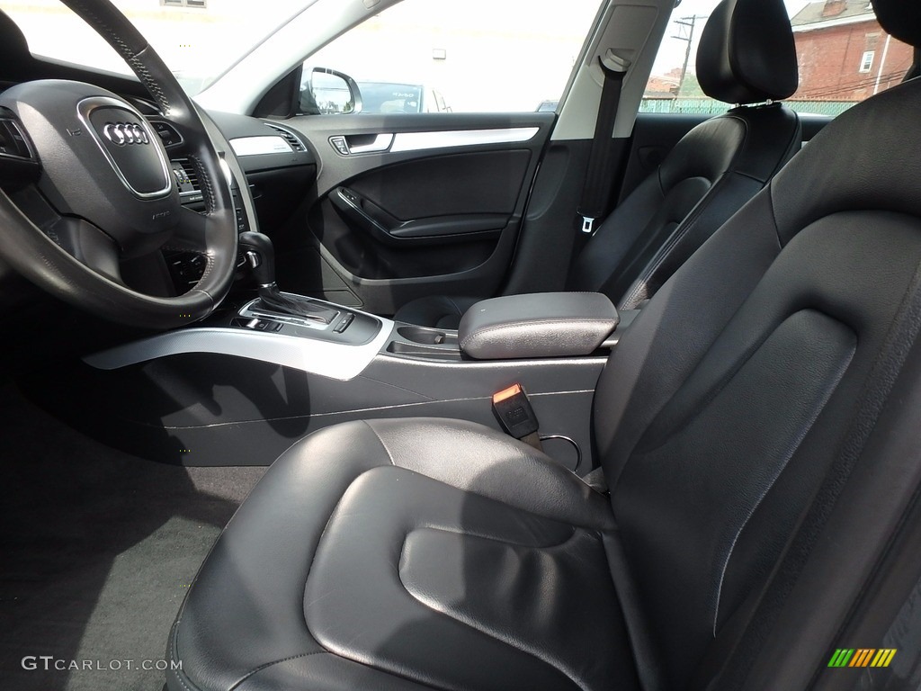 2012 A4 2.0T quattro Sedan - Monsoon Gray Metallic / Black photo #6