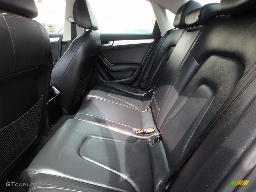 2012 A4 2.0T quattro Sedan - Monsoon Gray Metallic / Black photo #7