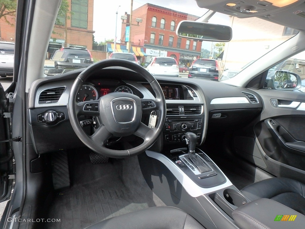 2012 A4 2.0T quattro Sedan - Monsoon Gray Metallic / Black photo #8