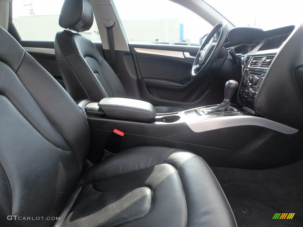 2012 A4 2.0T quattro Sedan - Monsoon Gray Metallic / Black photo #14