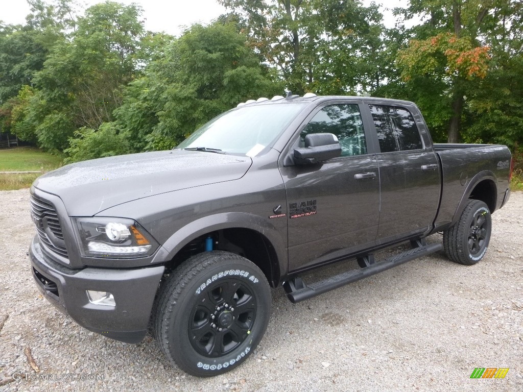 2018 2500 Laramie Crew Cab 4x4 - Granite Crystal Metallic / Black photo #1