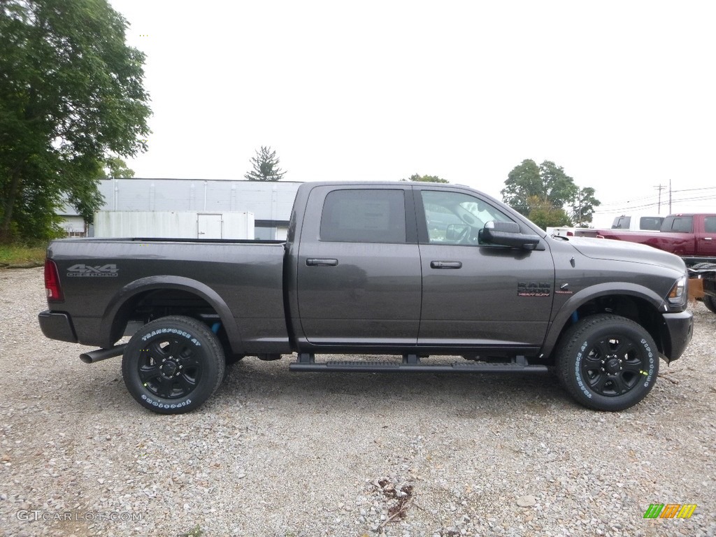 2018 2500 Laramie Crew Cab 4x4 - Granite Crystal Metallic / Black photo #6