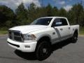 2012 Bright White Dodge Ram 2500 HD Laramie Crew Cab 4x4  photo #2