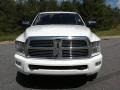 2012 Bright White Dodge Ram 2500 HD Laramie Crew Cab 4x4  photo #3