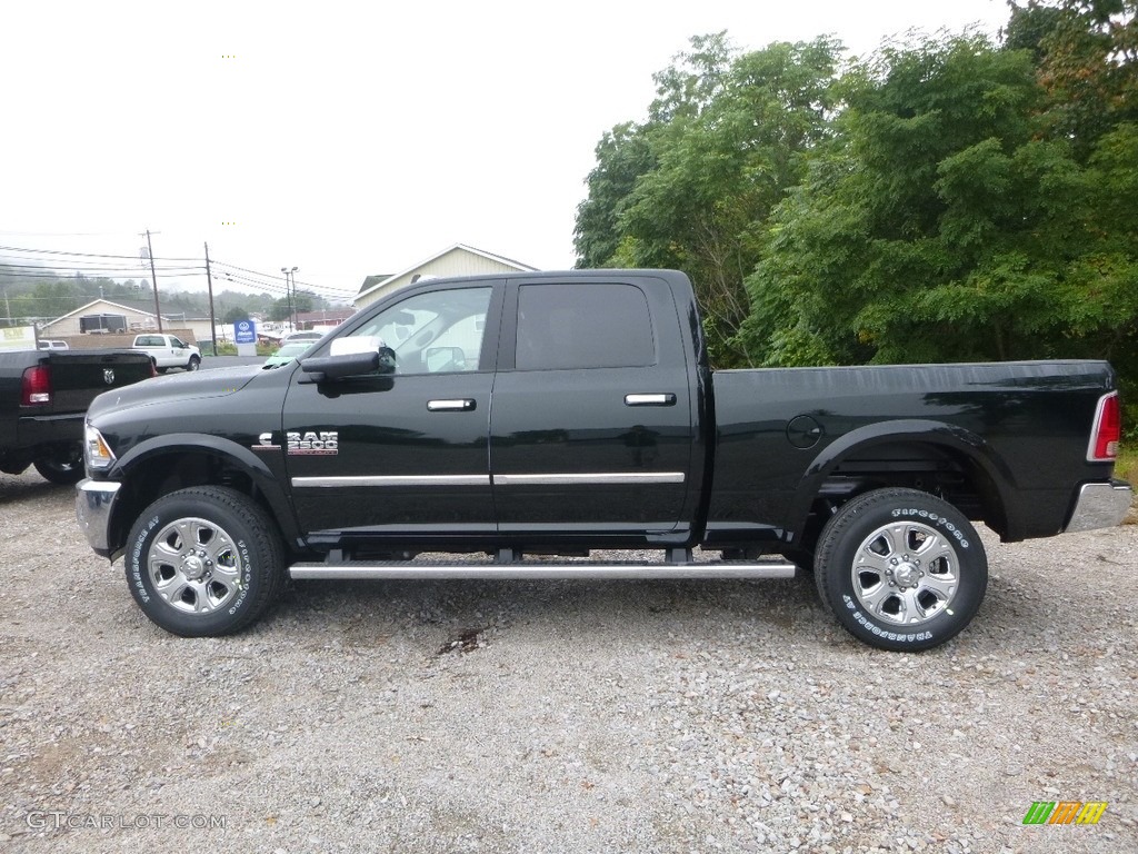 2018 2500 Laramie Crew Cab 4x4 - Black Forest Green Pearl / Black photo #2