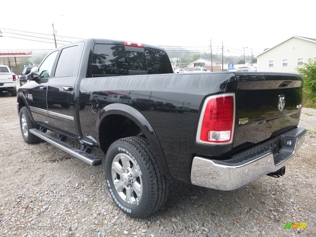 2018 2500 Laramie Crew Cab 4x4 - Black Forest Green Pearl / Black photo #3
