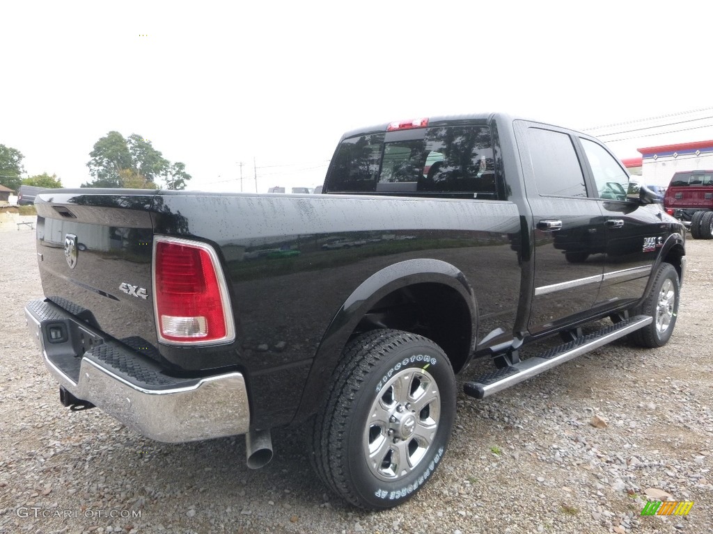 2018 2500 Laramie Crew Cab 4x4 - Black Forest Green Pearl / Black photo #5